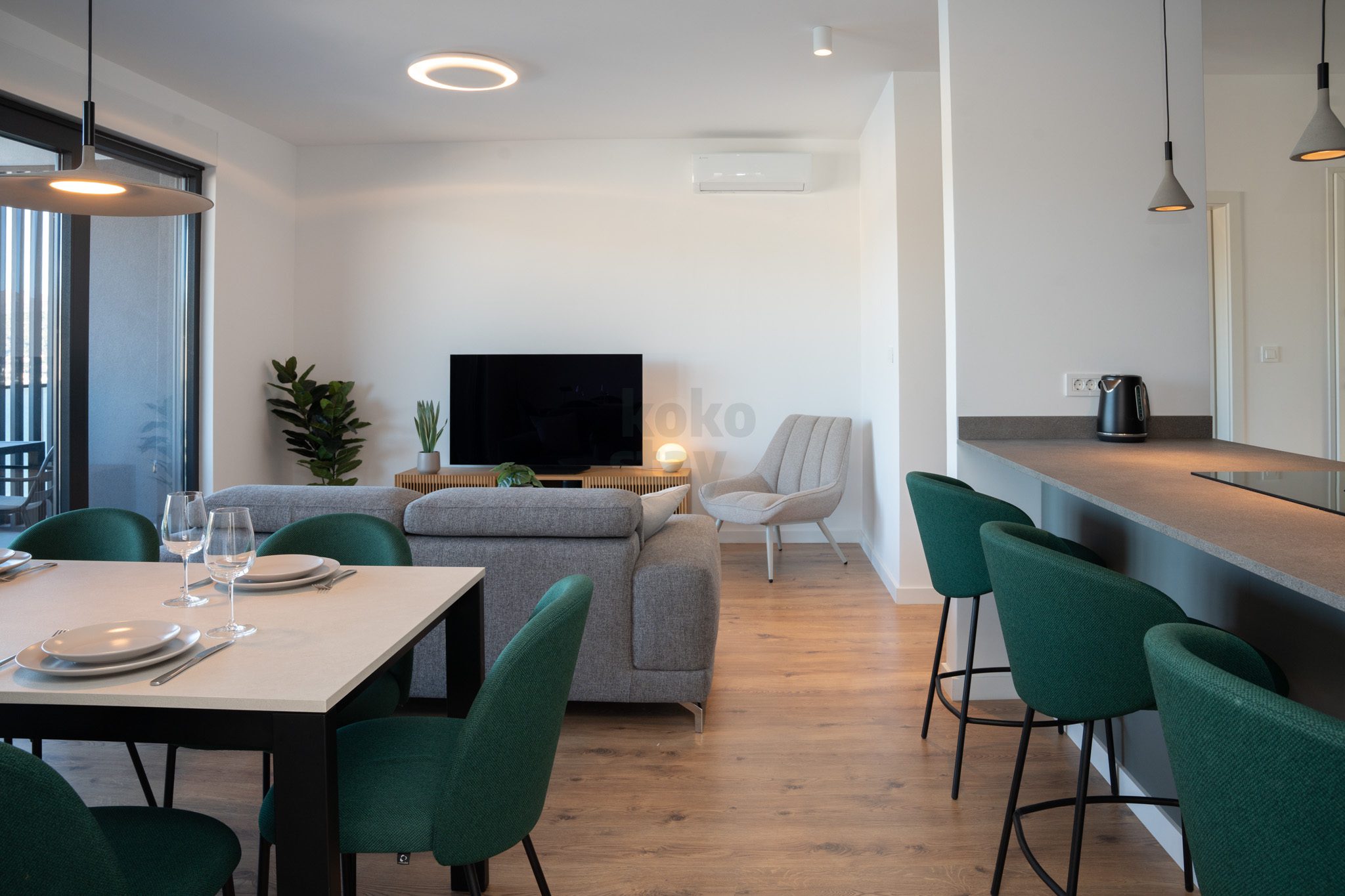 Apartament Sunset Marina z 3 sypialniami