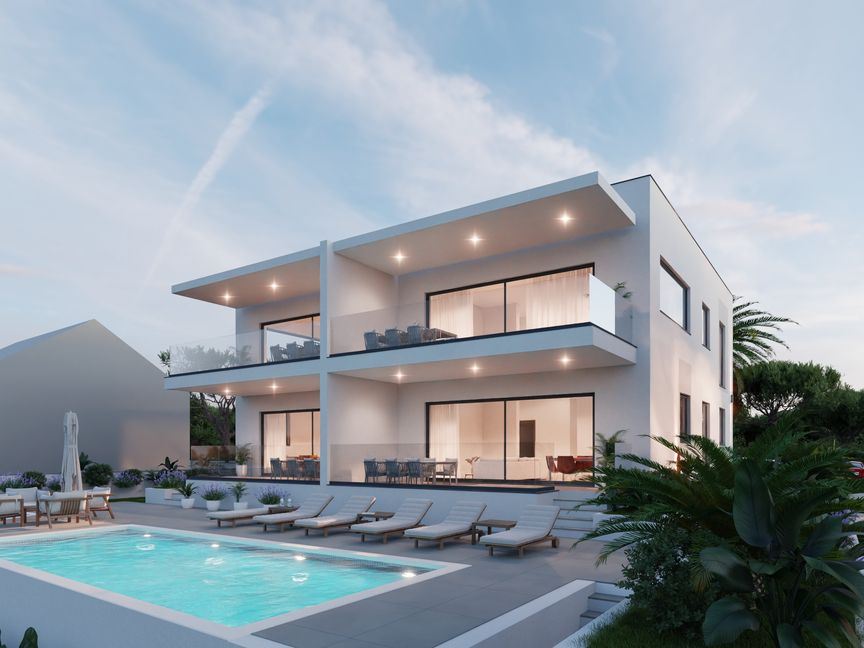 Luksuzni apartmani u modernoj vili, otok Pag