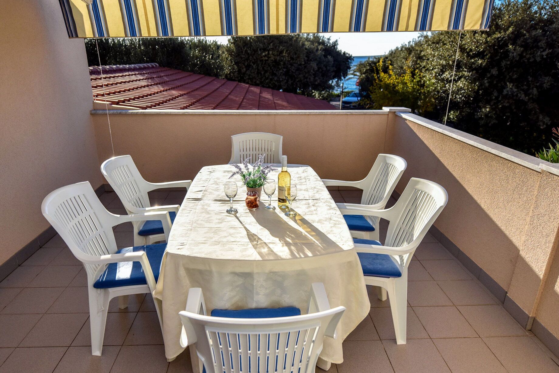 Apartmani Mandre near sea