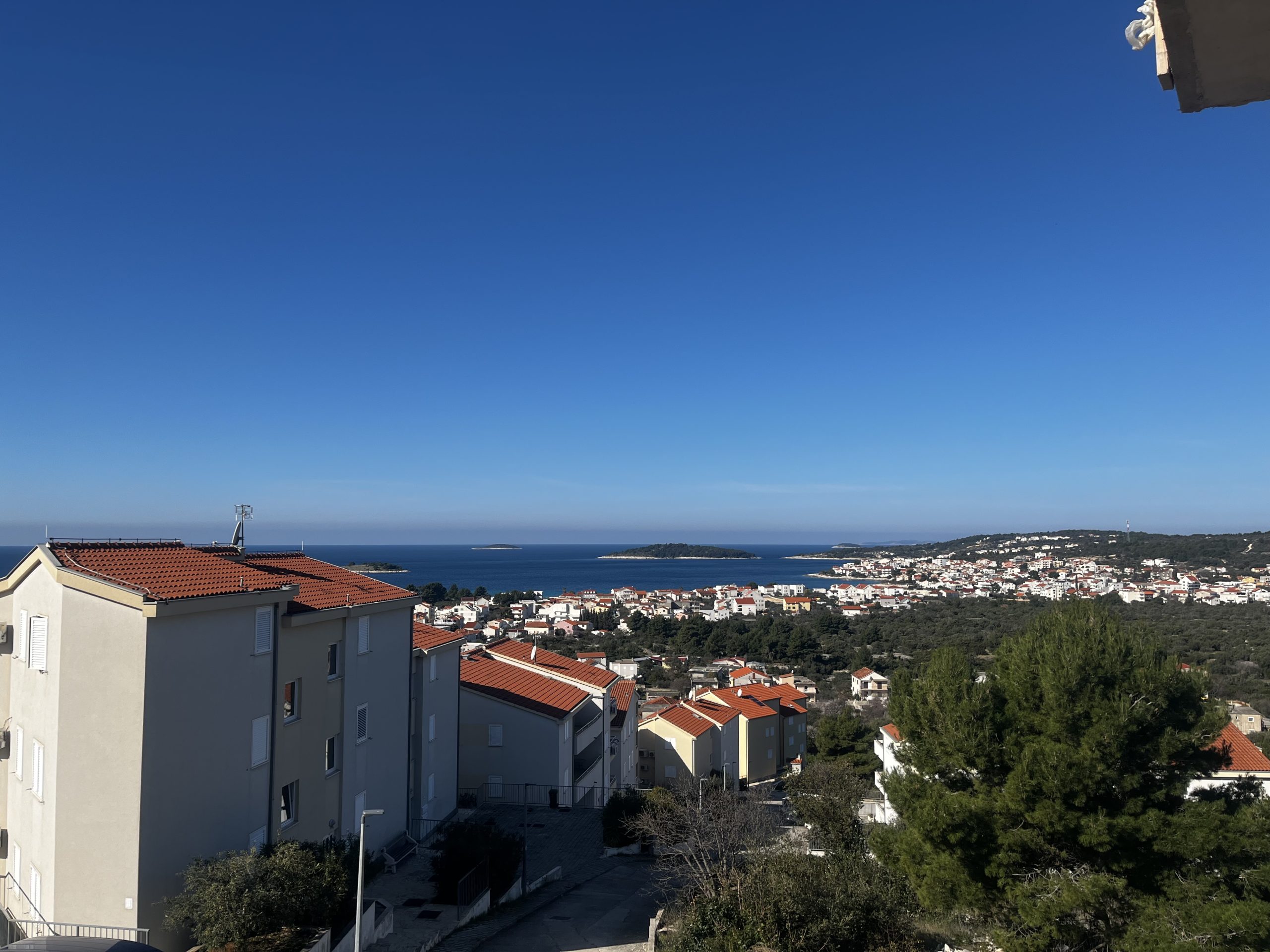 Apartment in a new building, first floor, with sea view, Rogoznica
